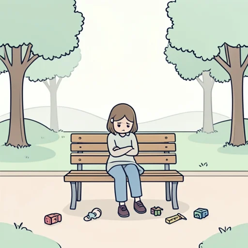 彼女、わがまま言ってばかりで周りの人が離れていっちゃった - Bildwörterbuch