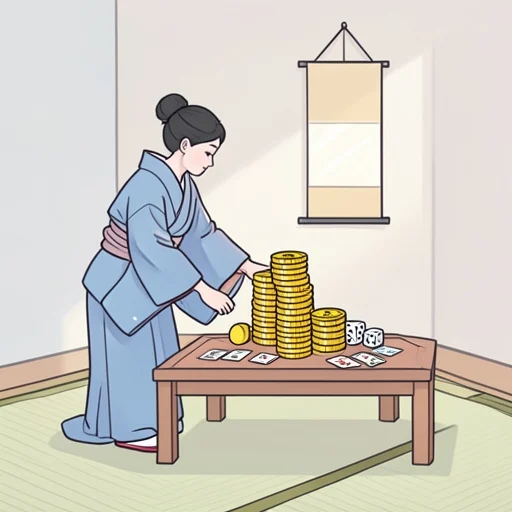 彼女、財産を賭けて勝負に出た - Bildwörterbuch