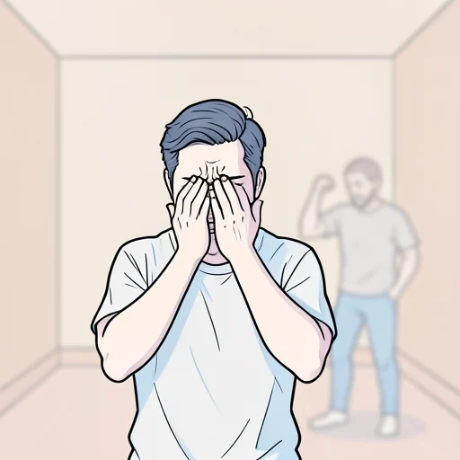 顔を殴られちゃった - Bildwörterbuch