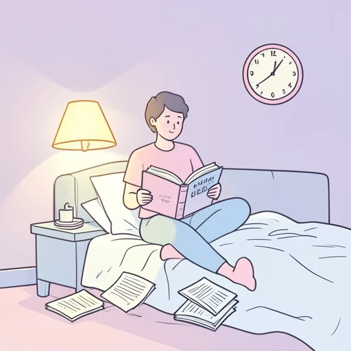 彼、あの作家の新しい小説が本当に面白くて一晩で読んじまった - Bildwörterbuch