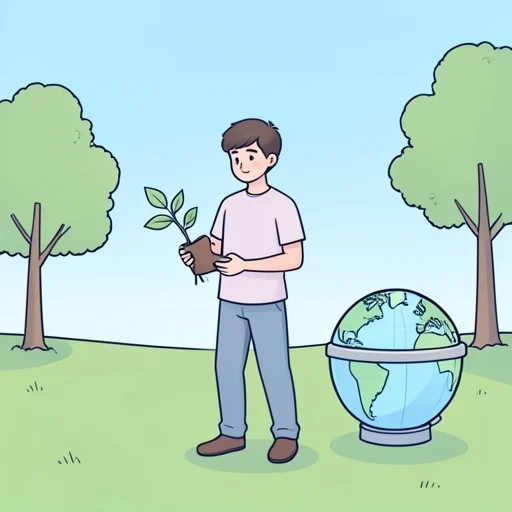 彼、地球のために何かしたいって - Bildwörterbuch