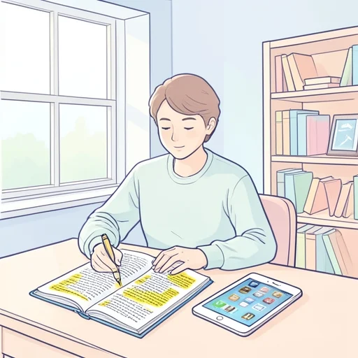 彼、英語の理解をもっと深めたい - Bildwörterbuch
