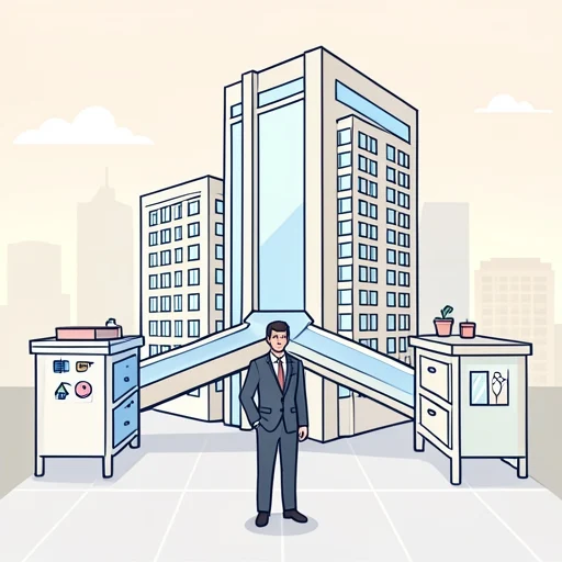彼、2つの会社を繋げて巨大企業を作った - Bildwörterbuch