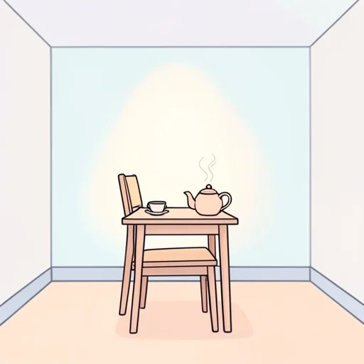 彼が来ると思っていた。ところが、来なかった - Bildwörterbuch