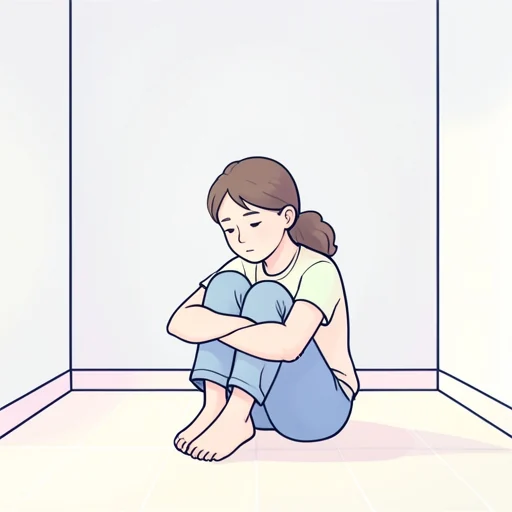 彼、膝を抱えて黙ってた - Bildwörterbuch