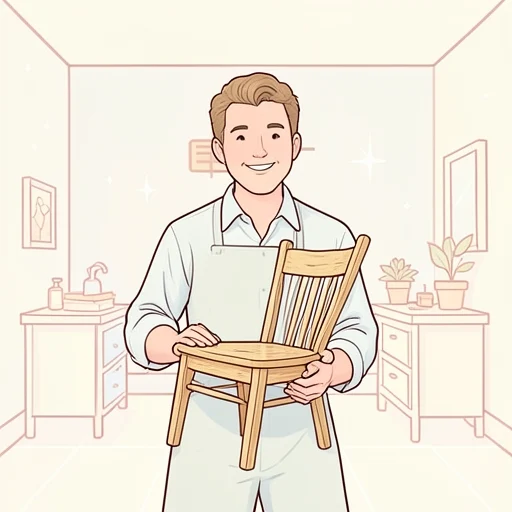 彼、自分の仕事に誇りを持ってる - Bildwörterbuch