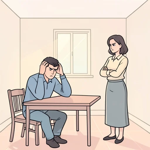 彼女の憎らしい態度に耐えられない - Bildwörterbuch