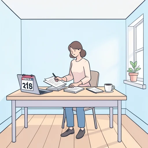 彼女は毎日のスピーチを準備した - Bildwörterbuch