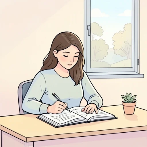 彼女は正確な答えを出した - Bildwörterbuch