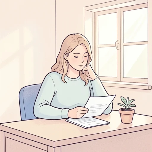 彼女は提案を考慮してる - Bildwörterbuch