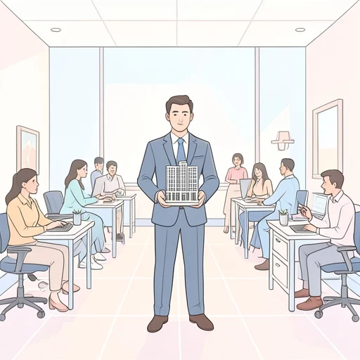 彼は会社全体の責任を負ってる - Bildwörterbuch