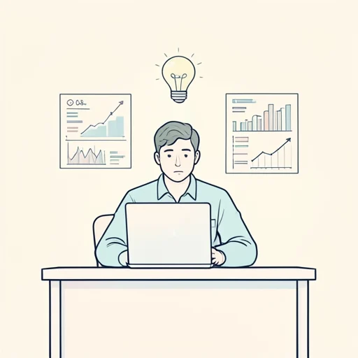 彼はこれらのデータから結論を出した - Bildwörterbuch