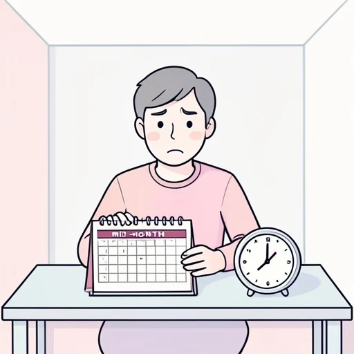 彼、今月の中旬に納期が迫ってる - Bildwörterbuch