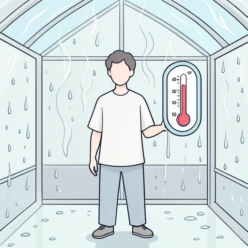 彼、この地域の湿度が高すぎる - Bildwörterbuch