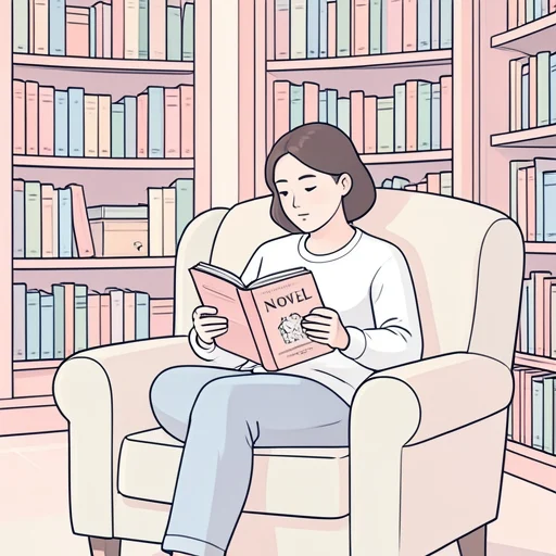 彼、この小説の読みが深くて内容の本質を捉えてるって - Bildwörterbuch