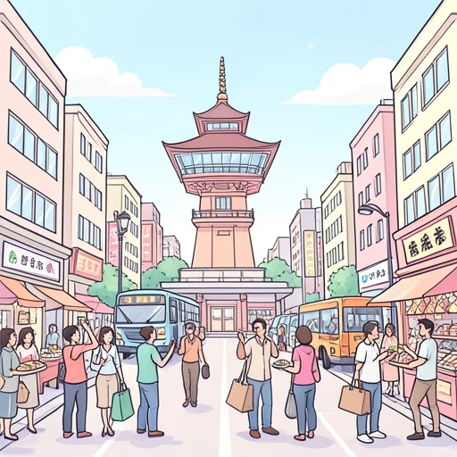 彼、この都市は観光で栄えてる - Bildwörterbuch