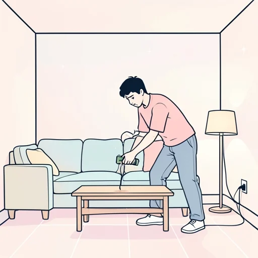 彼、コンセントの差し込みが甘くて電気が切れちゃった - Bildwörterbuch