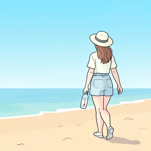 彼、今年の夏は暑くなるって天気予報が言ってた - Bildwörterbuch