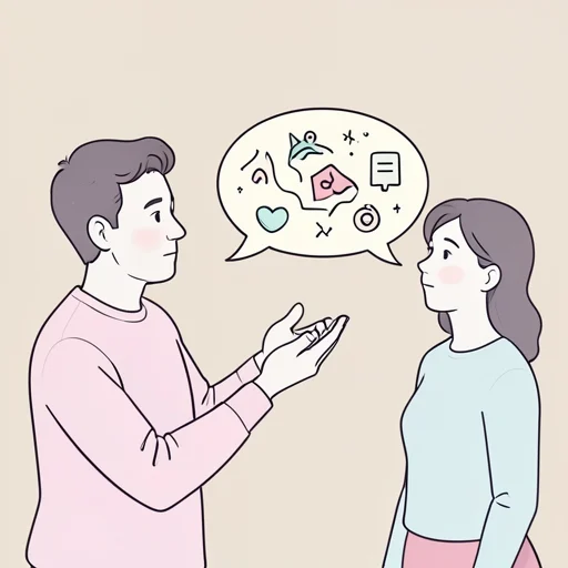 彼、用いる言葉の選び方が独特だ - Bildwörterbuch