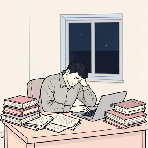 彼、もうこれ以上努力しても無駄だって思い詰めてた - Bildwörterbuch