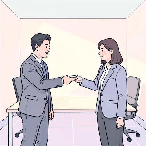 彼に名刺を交換してもらった - Bildwörterbuch