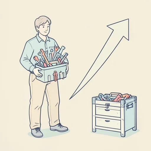 彼の技術レベルはこの二年でかなり上がった - Bildwörterbuch