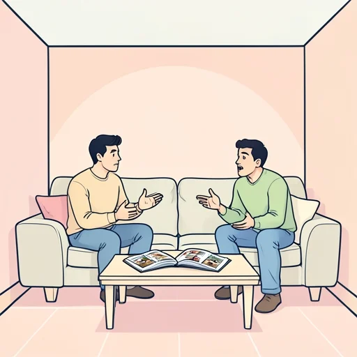 彼の話を信じます。 - Illustrated Dictionary