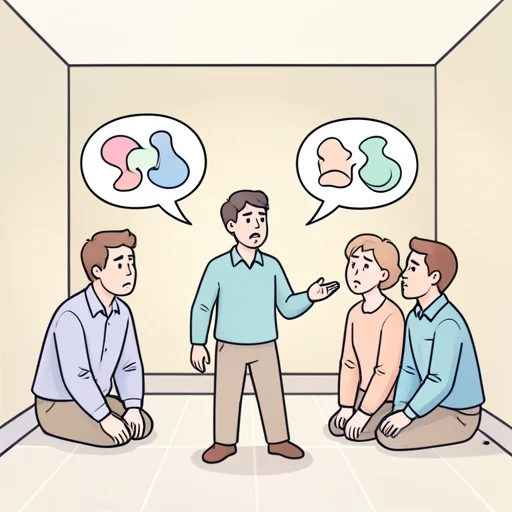 彼の発言は誤解を招きやすい - Bildwörterbuch