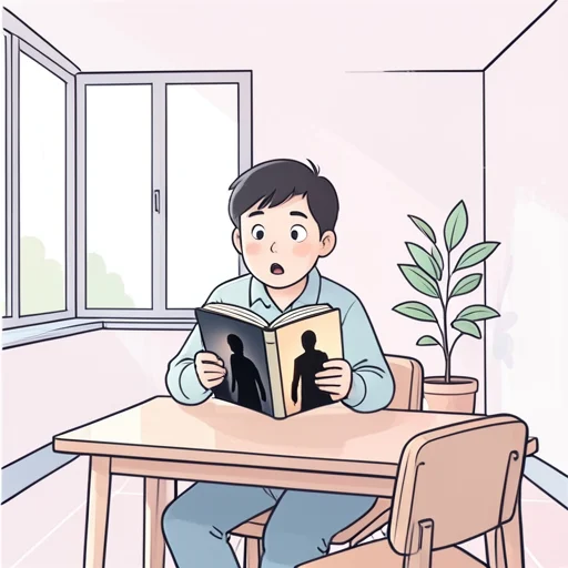 彼の本性を見抜いた - Bildwörterbuch