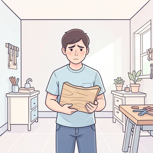彼の板が反って使い物にならない - Bildwörterbuch