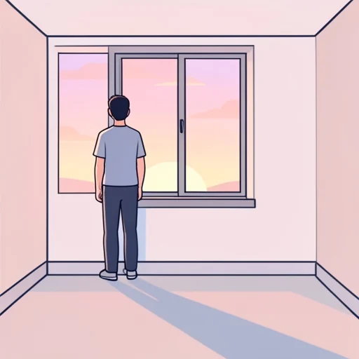 彼の影が長く伸びた - Bildwörterbuch