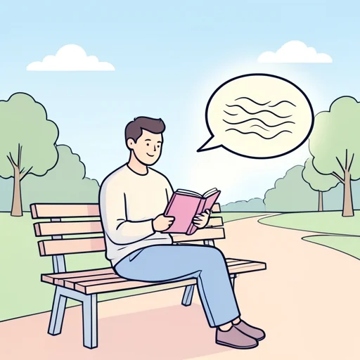 彼の穏やかな言葉に心が和んだ - Bildwörterbuch