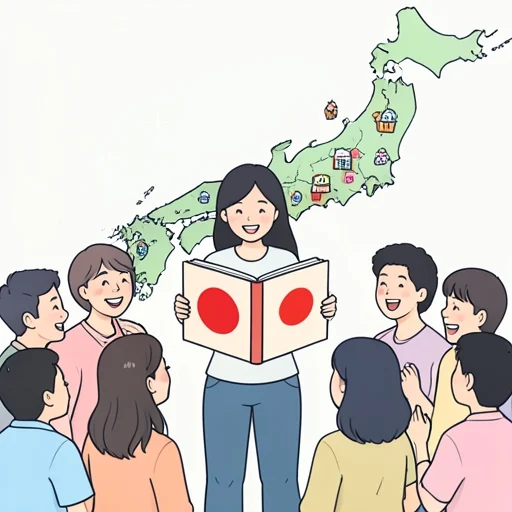彼の作品は日本中に達する人気を誇った - Bildwörterbuch