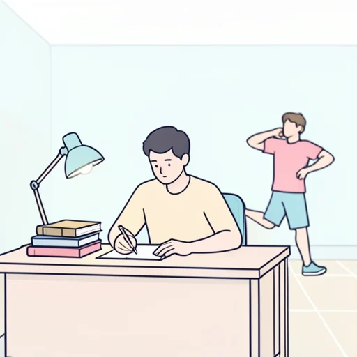 彼の成功は努力の結果にほかならない - 그림 사전