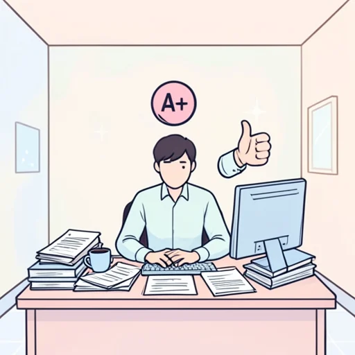 彼の仕事ぶりは高く評価されている - Bildwörterbuch