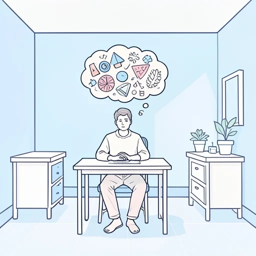 彼の思想は独特だ - Bildwörterbuch