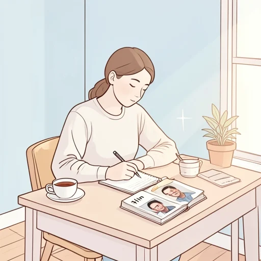 彼的小说を書いた - Bildwörterbuch