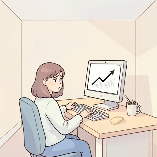 彼の収入が減る一方だ - Bildwörterbuch
