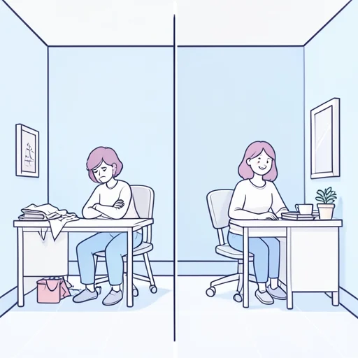 彼の態度は明らかに変わった - Bildwörterbuch