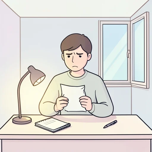 彼の対応に不満が残る - Bildwörterbuch