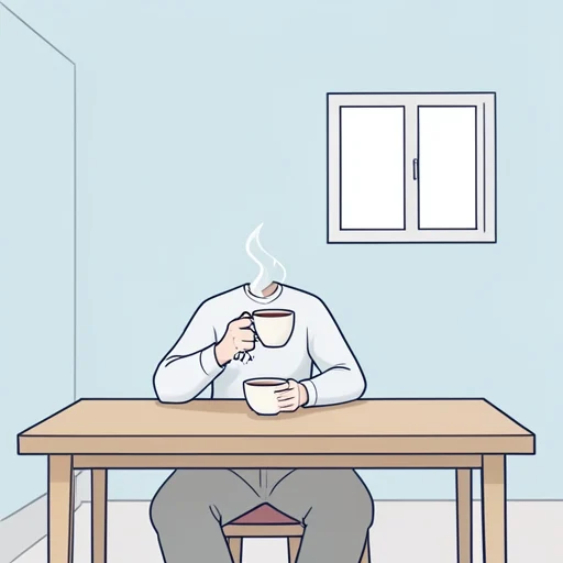 彼の手は恐怖でまだ震えていた - Bildwörterbuch
