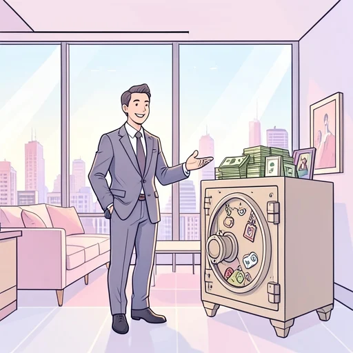 彼の財産は数億円ある - Bildwörterbuch