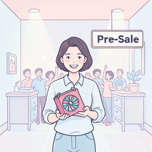 彼、先行販売で限定品を手に入れた - Bildwörterbuch