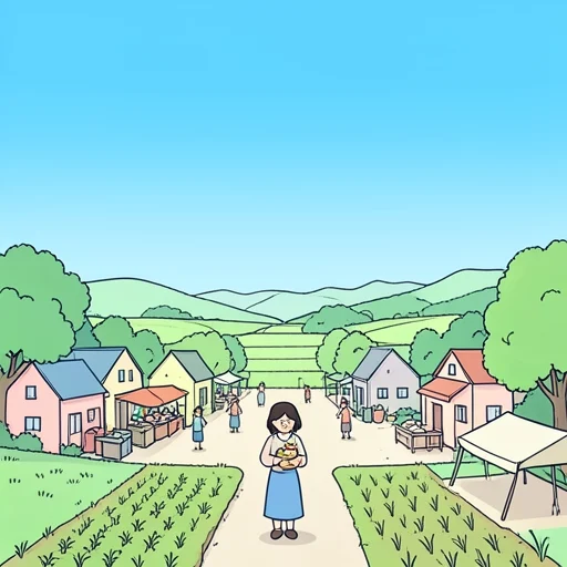 彼、食料が不足してる国がある - Bildwörterbuch