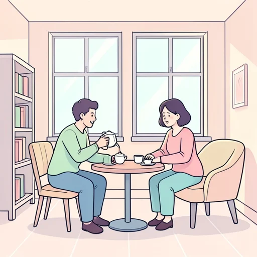 彼とは長年の交流を通じて信頼関係が生まれた - 그림 사전
