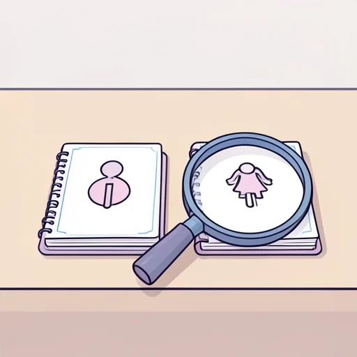 彼と私の意見の違いを明確に区別する必要がある - Bildwörterbuch