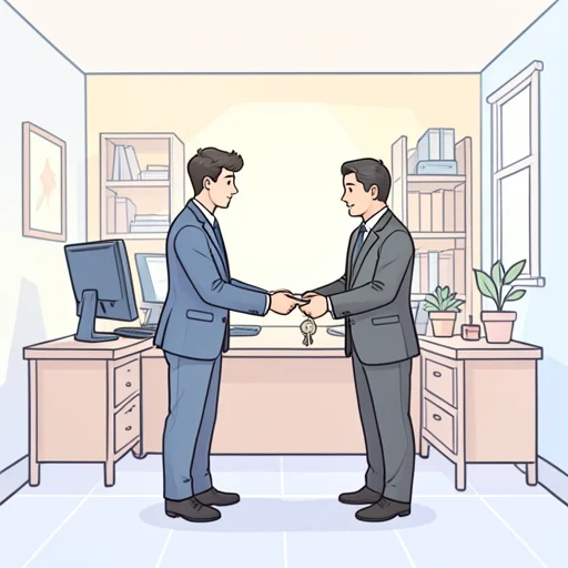 彼は父親の事業を継いだ - Bildwörterbuch