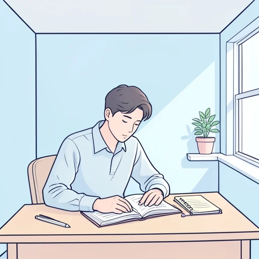 彼は学生みたいです。 - Bildwörterbuch