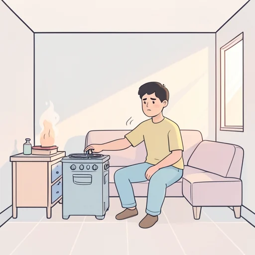 彼は痛みに対して鈍い - Bildwörterbuch