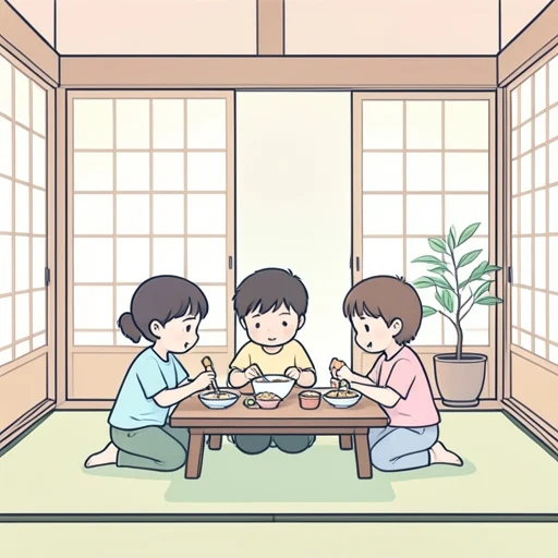 彼は従兄弟と一緒に育った - Bildwörterbuch